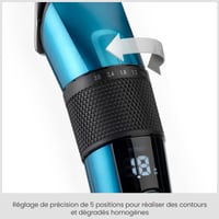 Mașină de tuns BaByliss E990E cu lame din oțel japonez, acumulator cu litiu, autonomie 160 de minute, încărcare în 3 ore, etui rigid pentru depozitare, negru 3