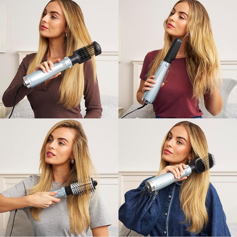 BaByliss Hydro-Fusion 4az1-ben hajszárító kefe 1000W ionos technológia szárítás egyenesítés - Single