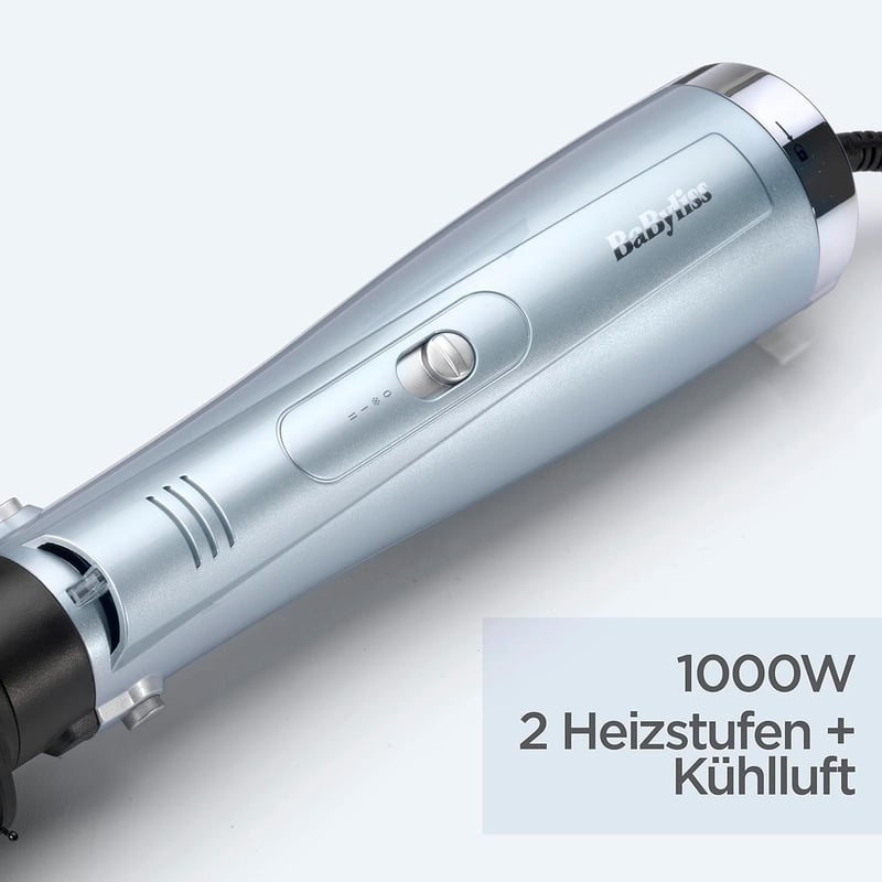 BaByliss Hydro-Fusion 4az1-ben hajszárító kefe 1000W ionos technológia szárítás egyenesítés - Single