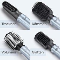 BaByliss Hydro-Fusion 4az1-ben hajszárító kefe 1000W ionos technológia szárítás egyenesítés - Single 3