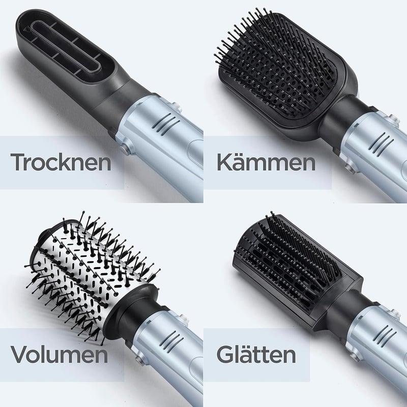 BaByliss Hydro-Fusion 4az1-ben hajszárító kefe 1000W ionos technológia szárítás egyenesítés - Single