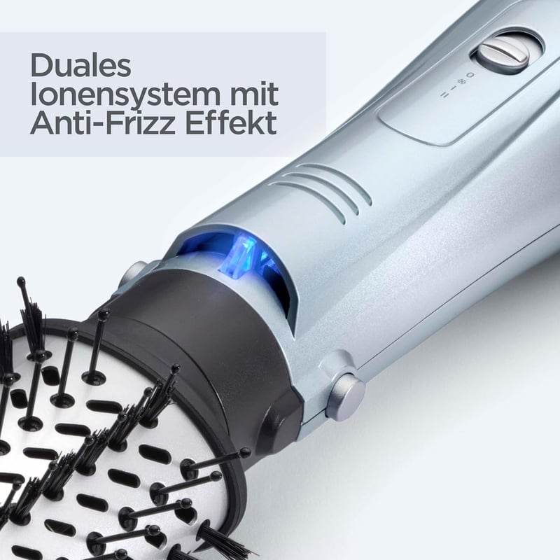 BaByliss Hydro-Fusion 4az1-ben hajszárító kefe 1000W ionos technológia szárítás egyenesítés - Single