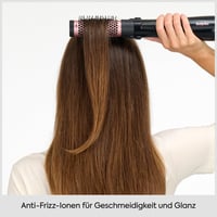Perie cu aer cald BaByliss Perfect Finish AS126E 1000W - 3 accesorii, tehnologie ionică, anti-frizz, 2 trepte de temperatură + jet de aer rece, negru 7