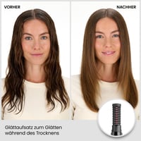 Perie cu aer cald BaByliss Perfect Finish AS126E 1000W - 3 accesorii, tehnologie ionică, anti-frizz, 2 trepte de temperatură + jet de aer rece, negru 5