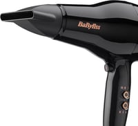 BaByliss Pro Power Hajszárító 2300W - Professzionális Szalon AC Motor, Ion Technológia Göndörödés Ellen, 3 Hőfok 2 Sebesség, Fekete 9