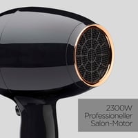 BaByliss Pro Power Hajszárító 2300W - Professzionális Szalon AC Motor, Ion Technológia Göndörödés Ellen, 3 Hőfok 2 Sebesség, Fekete 5