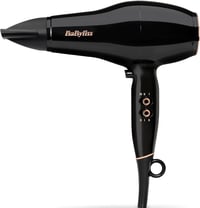 BaByliss Pro Power Hajszárító 2300W - Professzionális Szalon AC Motor, Ion Technológia Göndörödés Ellen, 3 Hőfok 2 Sebesség, Fekete 1