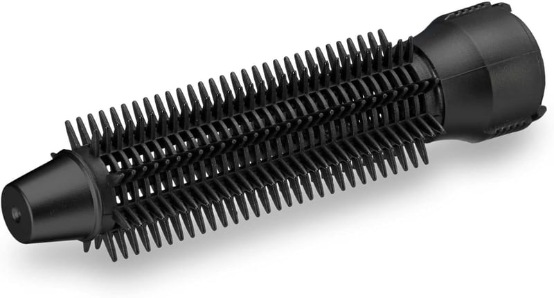BaByliss Smooth Boost 668E Elektromos Hajformázó Kefe - 2 Cserélhető Fejjel, Kettős Feszültséggel, Utazáshoz, 300W, Fekete