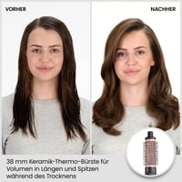 Perie cu aer cald 4 în 1 BaByliss Smooth Finish 1200 AS122E pentru uscare și coafare, tehnologie ionică și ceramică, 4 accesorii, 1200W, negru/roz 3