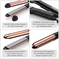 Placă de îndreptat și ondulat părul BaByliss Straight And Curl Brilliance ST482E, 235°C 7