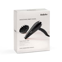 Fénič na vlasy BaByliss Turbo Smooth D572DE 2200W s difuzérom a iónovou technológiou, čierny 5