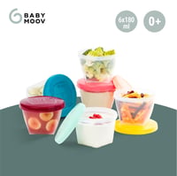 Babymoov Babybols nádobky na detskú stravu - 6 ks - 180 ml 3