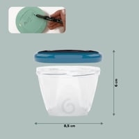 Babymoov Babybols nádobky na detskú stravu - 6 ks - 180 ml 5