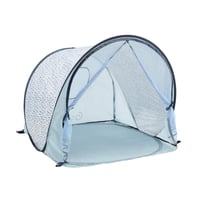 Cort de plajă pop-up cu protecție UV SPF 50+ pentru bebeluși Babymoov, cu plasă împotriva insectelor - Blue Waves - Adăpost solar 1