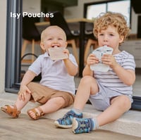 Set pungi reutilizabile pentru piure Babymoov ISY Pouches – 150 ml, 20 bucăți, din plastic reciclat 2