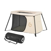 Pătuț pliant Babymoov Moov & Sleep - Ultracompact și ușor (sub 5 kg), pliere rapidă, de la naștere până la 4 ani, extensibil ca zonă de joacă 1