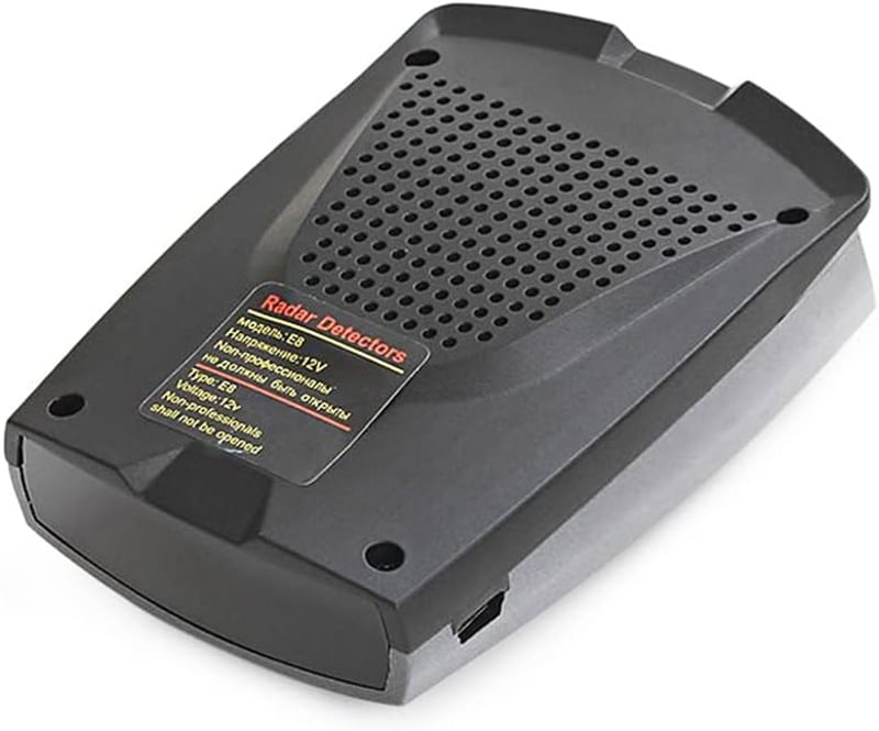 Baceyong 12V Radarérzékelő Autóba - 360 Fokos Figyelés, LED Kijelző, Hangriasztás, 800m Hatótávolság X/K/Ka/C/Lézer Jelzéshez