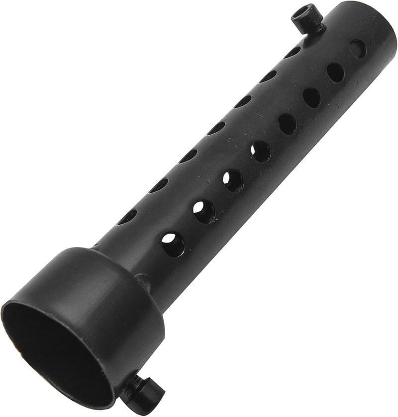 Baceyong 48mm Univerzális Motoros DB Killer Kipufogó Hangtompító Állítható Zajcsökkentő Motor Robogó Ezüst