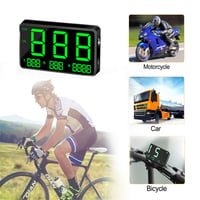 Baceyong 5.5" Autós HUD Kijelző Sebességmérő km/h Figyelmeztetéssel 4