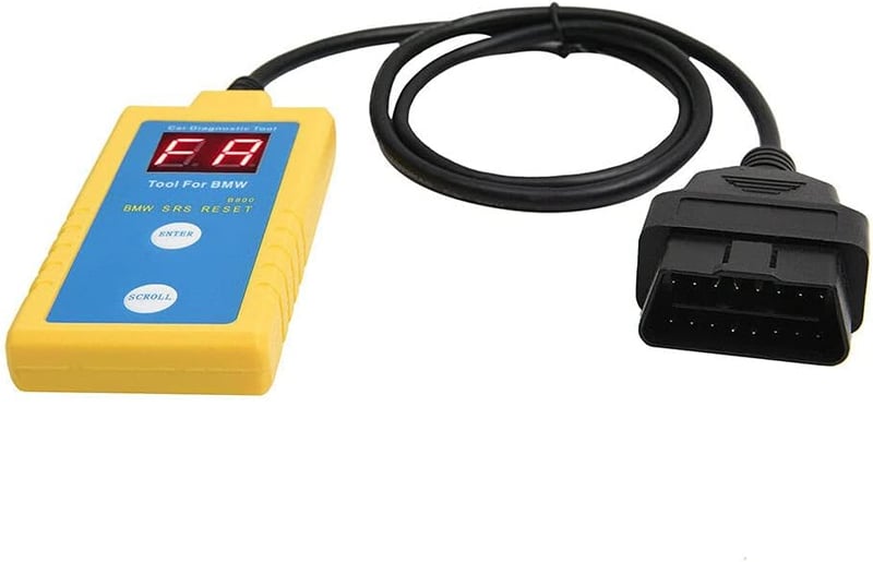 Baceyong B800 Légzsák Reset Eszköz - SRS OBDII 20PIN Diagnosztikai Szkenner BMW Autókhoz 1994-2003 E36 E46 Z3 Z4 X5 Modellekhez