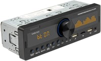 Baceyong Érintőképernyős Autórádió Bluetooth-szal - Egysoros MP3 Lejátszó, FM Rádió, HD Kijelző, AI Hangvezérlés, Színes Fényekkel 3