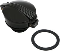 Baceyong Fekete Motorkerékpár Üzemanyagtartály Sapka - Harley XL883, 1200 x 48, Softail, Dyna Modellekhez Kompatibilis Tanksapka 5