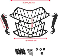 Baceyong Motorkerékpár Fényszóró Védőrács Yamaha Tenere 700 2019+ Modellekhez - Első Lámpa Védőburkolat, Tartós Kiegészítő

AI: I've created 5