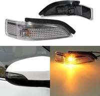 Baceyong Oldaltükör Világítás Csere Toyota Yaris Corolla Bal Jobb Oldal LED Lámpa Tartós Fényes 22.5W 1