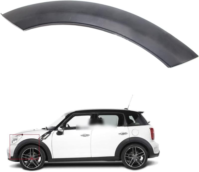 Baceyong Sárvédő Ív BMW Mini Cooper 2002-2008 Modellekhez - Hátsó Bal Felső Elem - 51131505867 Alkatrész Kompatibilis Csere