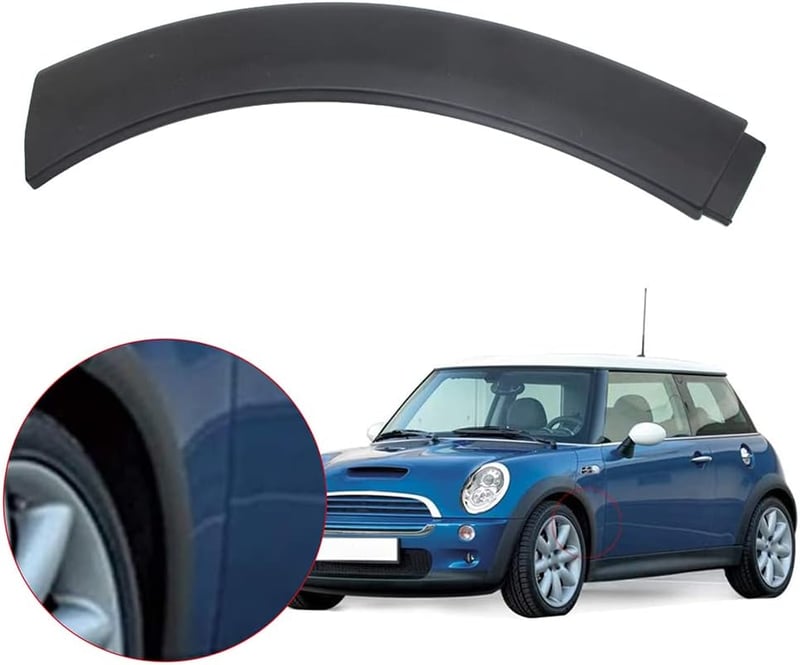 Baceyong Sárvédő Ív BMW Mini Cooper 2002-2008 Modellekhez - Hátsó Bal Felső Elem - 51131505867 Alkatrész Kompatibilis Csere