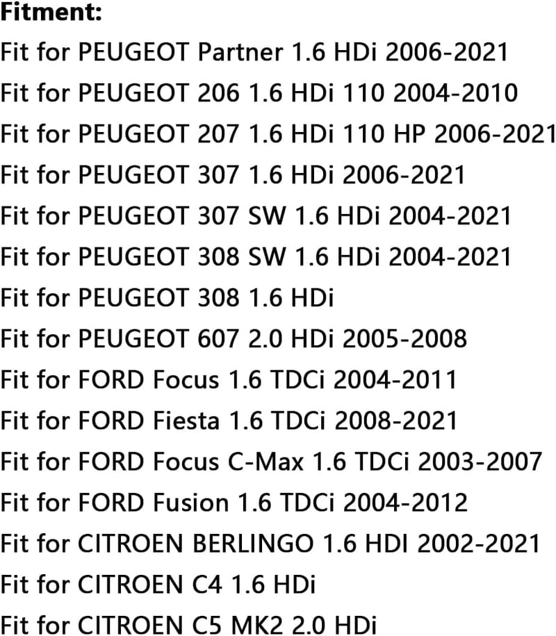 Baceyong Turbó Nyomás Szolenoid Szelep 9652570180, 2-Portos, ABS Műanyag, Peugeot, Ford és Citroen Modellekhez Kompatibilis Motoralkatrész