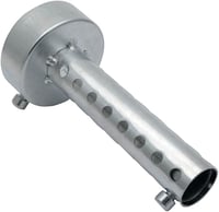 Baceyong Univerzális Motoros Kipufogó Hangtompító 60mm Ezüst Színű Levehető Cső 6