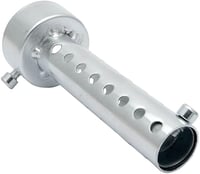 Baceyong Univerzális Motoros Kipufogó Hangtompító 60mm Ezüst Színű Levehető Cső 3