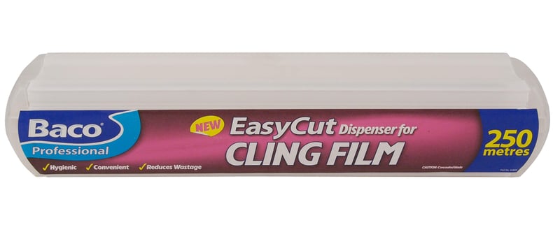 Dozator Reîncărcabil pentru Folie Alimentară Bacofoil EasyCut - 250 m, lățime 35 cm, Alb, Design Durabil