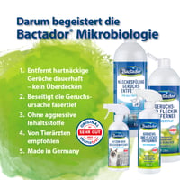 Bactador Sredstvo za uklanjanje neugodnih mirisa pri pranju rublja 1L – Mikrobiološki enzimski čistač i higijenski omekšivač za tkanine – Sredstvo za njegu rublja i neutralizator mirisa 8