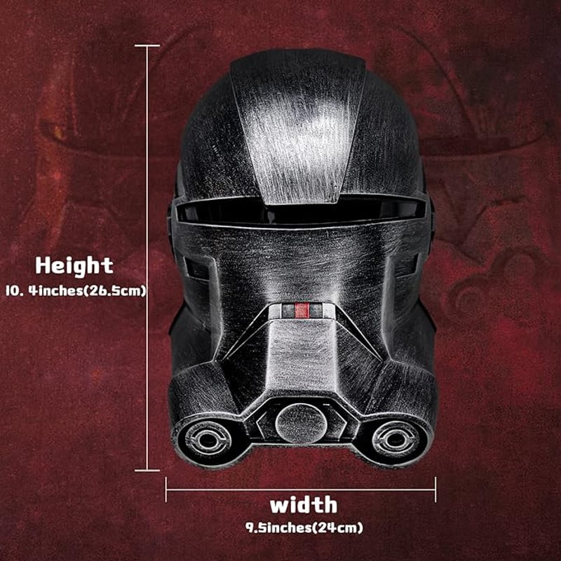 Bad Batch Echo sisak - Clone Wars cosplay maszk teljes fejre férfiaknak és nőknek