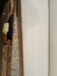 Rulou tip screen Estoralis Stannis, alb murdar, 110x235 cm, grad de deschidere 5%, pentru fereastră și ușă — partea inferioară murdară (stare: vezi a doua fotografie) 4