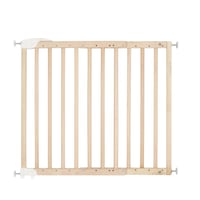 Badabulle Deco Pop fa bababiztonsági kapu, csavaros rögzítés - natúr - 63-106 cm 1