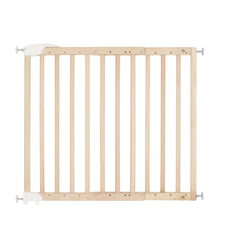 Badabulle Deco Pop fa bababiztonsági kapu, csavaros rögzítés - natúr - 63-106 cm