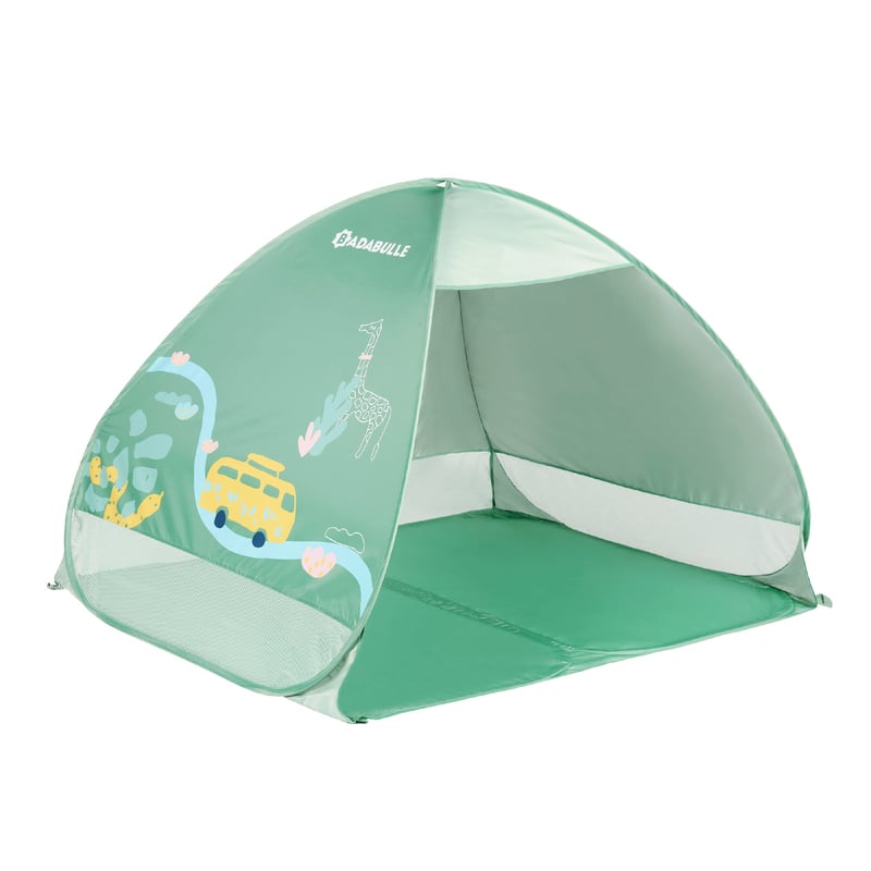 Plážový stan Badabulle Safari s UV ochranou a systémom Pop-Up, SPF 50+, 125 x 100 x 85 cm