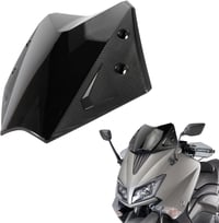 PSLER Motorkerékpár Szélvédő TMAX 530 2012-2016 Modellekhez - Fekete ABS Műanyag Szélfogó Plexi, Első Burkolat, Szélterelő 1