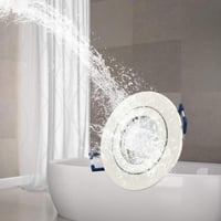Süllyeszthető GU10 LED spotlámpa keret szett, 3 darabos 6