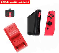 Badge-Law RCM Jig Piros - Nintendo Switch Konzolhoz Kompatibilis Feltörő Eszköz - GBA és FBA Játékfájlok Módosításához - RCM Loader Kiegészí 4