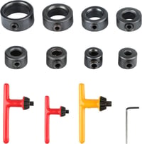 Jognee 8 részes fúróütköző és kulcs készlet racsnikhoz, 3-16 mm 1