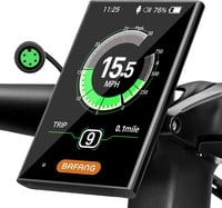 BAFANG 3.5" LCD Kijelző DPC18 - Elektromos Kerékpár Fedélzeti Számítógép BBS Motorokhoz - 9 Rásegítési Szint, IPX5 Vízálló, Automata Háttérv 1