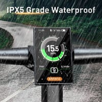 BAFANG 3.5" LCD Kijelző DPC18 - Elektromos Kerékpár Fedélzeti Számítógép BBS Motorokhoz - 9 Rásegítési Szint, IPX5 Vízálló, Automata Háttérv 5