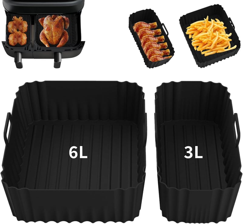 Bafiwu 2db szilikon forma Philips Airfryer 3000 5000 NA350 NA550 légfriteusz kiegészítő
