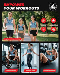 BAGAIL Állítható Súlyzubbony Edzéshez, Eltávolítható Vasgolyók, Férfi és Női Fitness Mellény 6