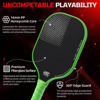 BAGAIL Pickleball Ütő Szett Könnyű Sokk Csillapítás Kezdőknek Felnőtteknek 3