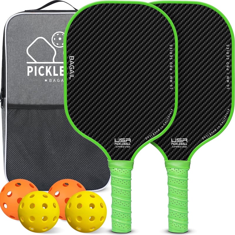 BAGAIL Pickleball Ütő Szett Könnyű Sokk Csillapítás Kezdőknek Felnőtteknek